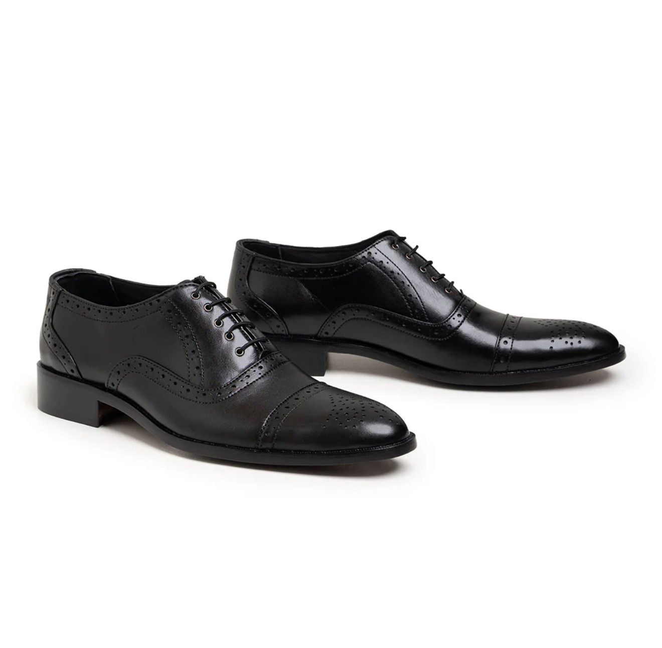 Black Oxford brogue